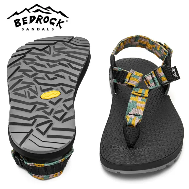 【BEDROCK】Cairn 3D PRO II Adventure Sandals 越野探險運動涼鞋 拼貼圖案(戶外涼鞋 中性款 美國製)