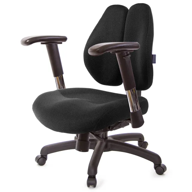 【GXG 吉加吉】記憶棉 DUO KING 2D滑面金屬扶手 工學椅(TW-3007 E6)