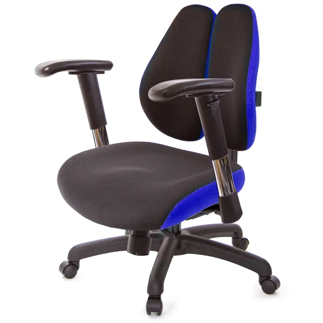 【GXG 吉加吉】記憶棉 DUO KING 2D滑面金屬扶手 工學椅(TW-3007 E6)