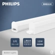 【Philips 飛利浦】2入組 易省 BN022C LED支架燈 12W 白光 黃光 自然光 3尺 層板燈
