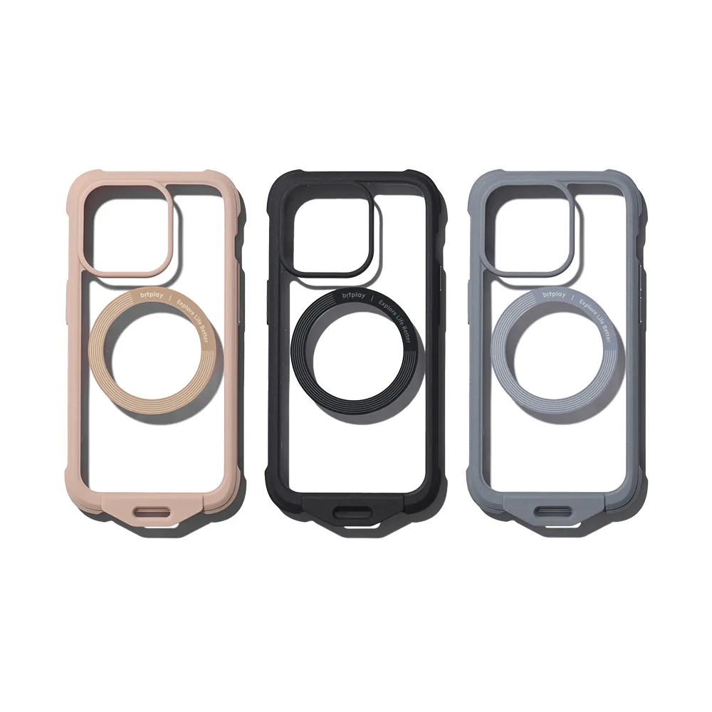 【bitplay】Wander Case 隨行殼 for iPhone15 Plus系列-3色可選(手機殼/防摔/耐刮/掛繩/超薄/保護殼)