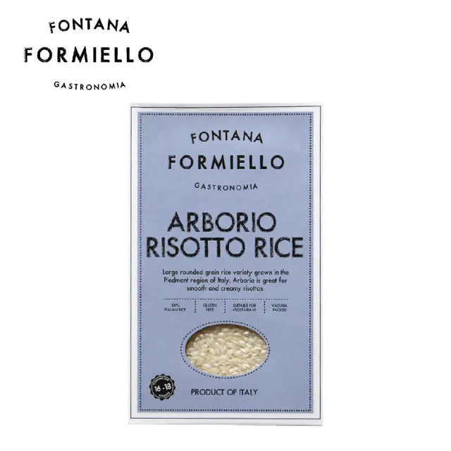 【FORMIELLO】義大利米阿伯瑞歐米 1kgx1盒(義式燉飯 圓米 高營養 燉飯專用米 廣紘國際官方直營)