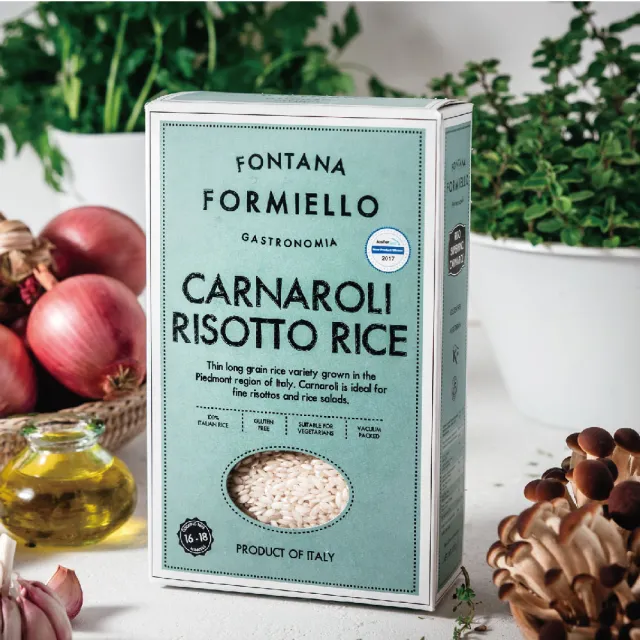 【FORMIELLO】義大利米卡納羅利米 1Kgx1包(義式燉飯 長米 高營養 燉飯專用米 廣紘國際官方直營)