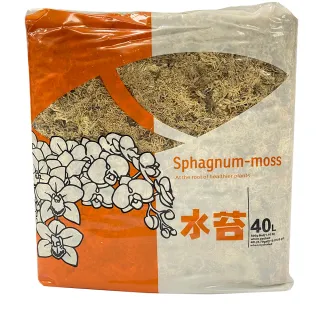 【小美紀】40L約500g-水苔-9Y(水苔 蕨類 水培植物 水草 介質 鹿角蕨種植 蘭花盆栽 甲蟲 獨角仙)