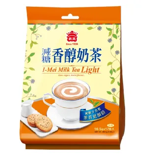 【義美】減糖香醇奶茶280.5g(16.5gx17包)