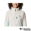 【Columbia 哥倫比亞 官方旗艦】女款-鈦 Titan Pass柔暖快排刷毛外套-卡其(UAR47000KIHF)