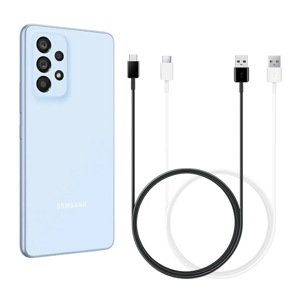 【SAMSUNG 三星】for Galaxy A 三星製造 Type C to USB 快充數據線(密封裝)