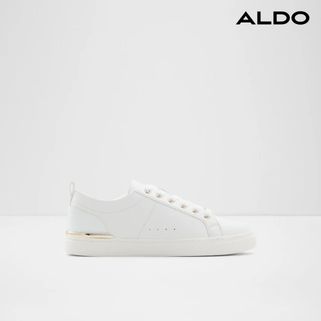 ALDO DILATHIELLE-潮流金邊搭配小白鞋(白色)