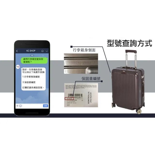 台製保護套適用RIMOWA  LIMBO系列 合身剪裁 透明四角加厚款