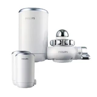 【Philips 飛利浦】日本原裝5重超濾龍頭式淨水器+濾芯x2(WP3812+WP3922x2)