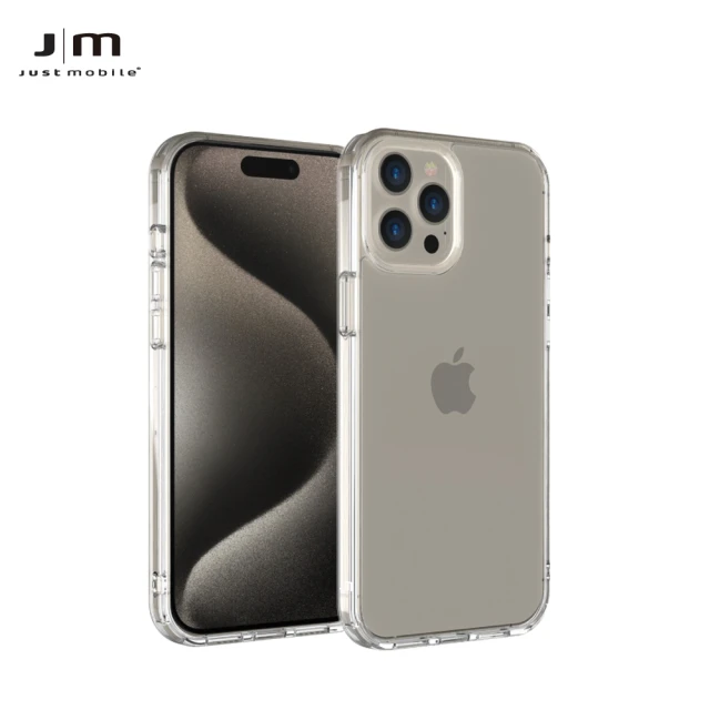 Just MobileJust Mobile iPhone 15 Pro系列TENC Air 氣墊抗摔保護殼-透明(iPhone 15 保護殼)