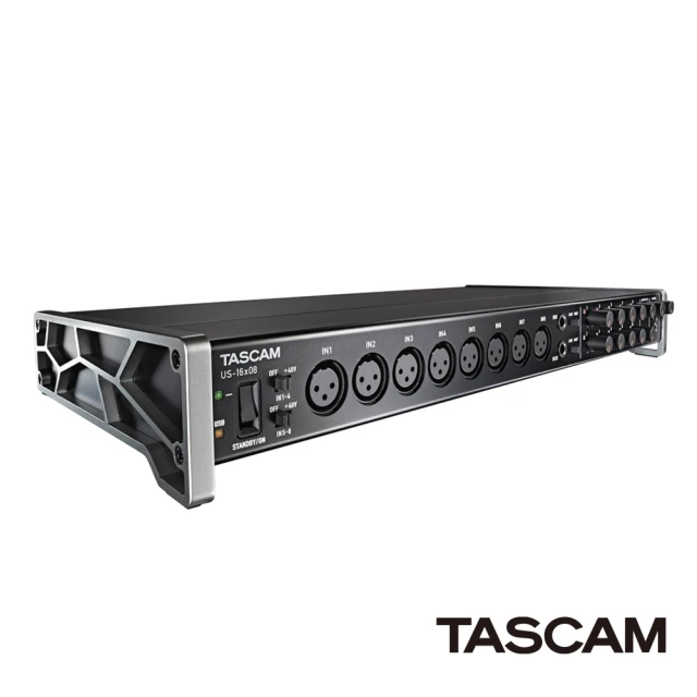 TASCAM US-16x08 USB錄音介面 8個XLR/