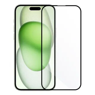 【Metal-Slim】Apple iPhone 15 Plus 0.3mm 3D全膠滿版9H鋼化玻璃貼