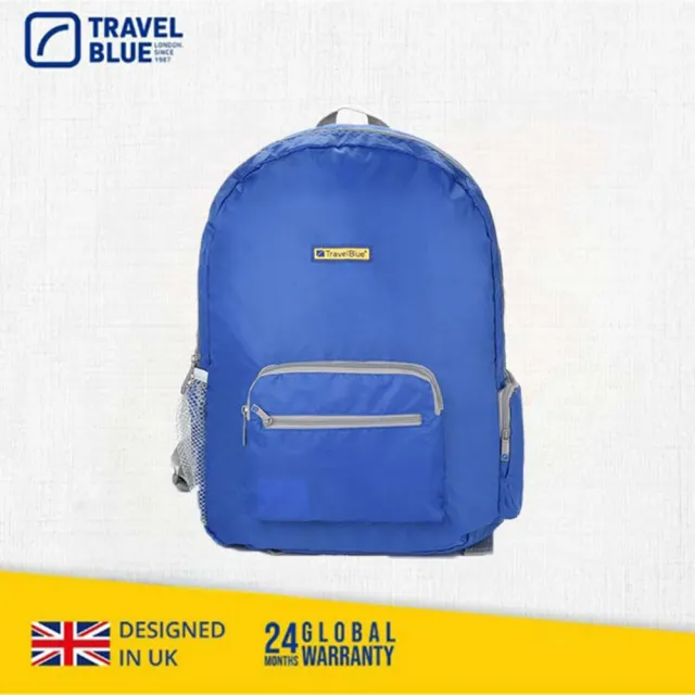 【Travel Blue 藍旅】Foldable 輕便型摺疊背包 20L(行李袋)