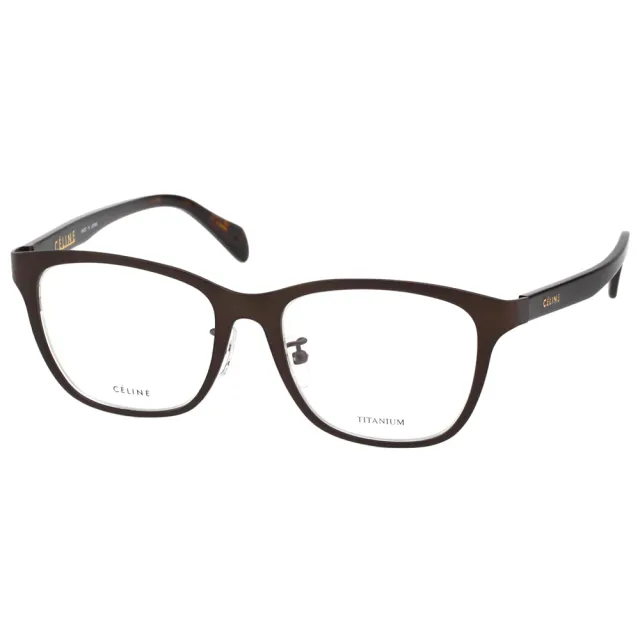 【CELINE】純鈦 光學眼鏡 CL1502J(深咖啡色)