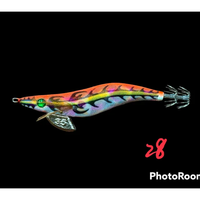 【RONIN 獵漁人】3.5吋烏賊蝦 ST 台灣高品質木蝦(軟絲 透抽 花枝 花軟 木蝦 船釣 小搞搞)