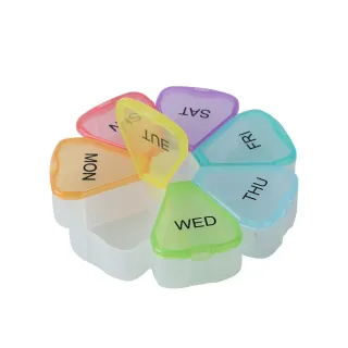 【Mavoly 美樂麗】旅行藥品收納盒 C-0642(藥盒 密封盒 分裝藥盒 隨身藥盒 藥品收納 保健 零件盒 分格)