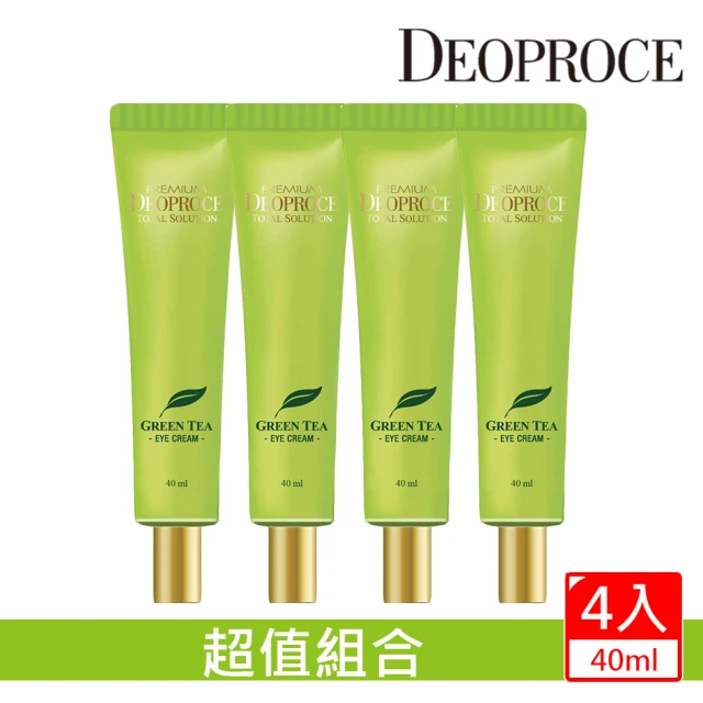 韓國Deoproce 靚膚彈力保濕眼霜 40ml x4入(控油 清爽 細緻毛孔)