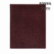 【FOSSIL 官方旗艦館】Gift 真皮RFID防盜護照夾-紅木色蜥蜴壓紋 SLG1590243