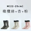 【FOOTER除臭襪】3入組-素色中階日常50%羊毛襪4色可選(W190M/L/XL保暖襪 羊毛厚襪 澳洲細羊毛襪)