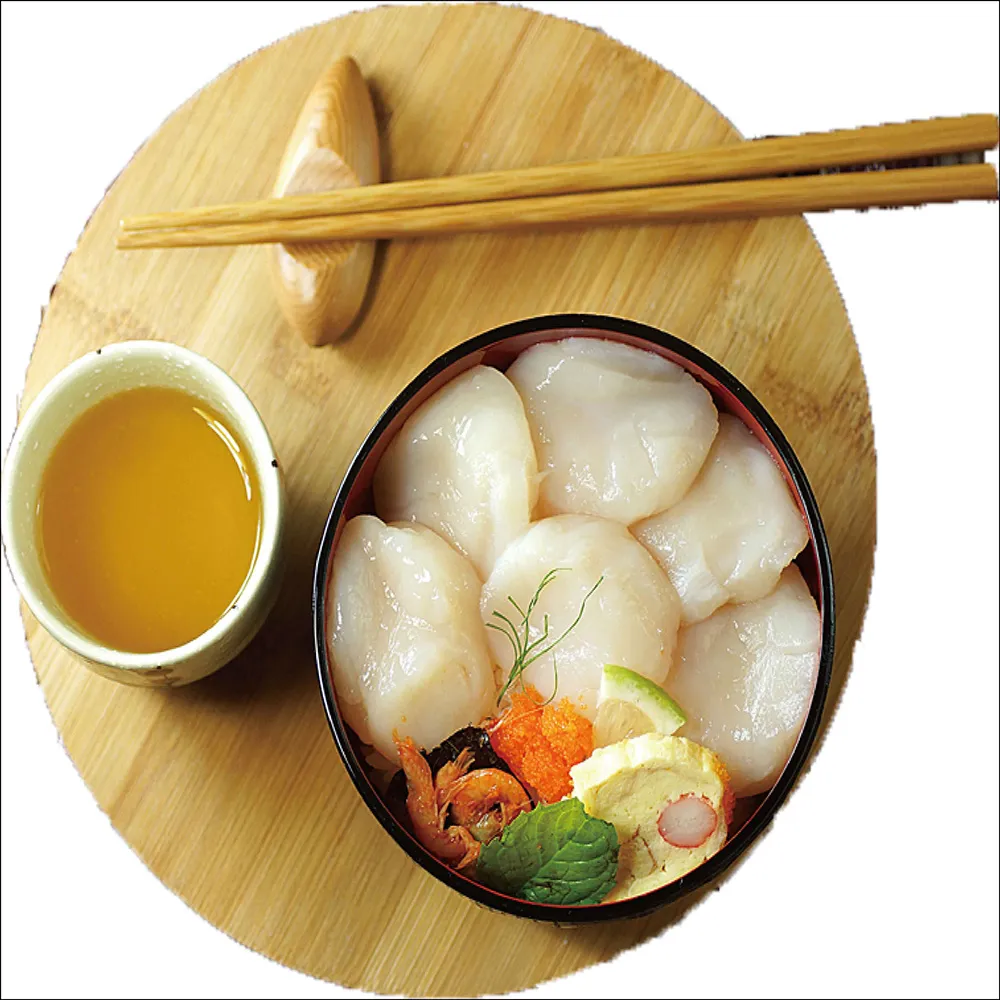 【海之醇】4包28顆組-日本生食級干貝(150g±10%/包/7顆)