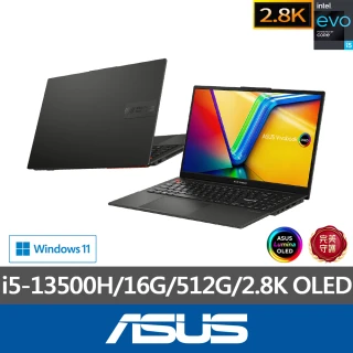 【ASUS 華碩】15.6吋i5輕薄筆電(VivoBook S S5504VA/i5-13500H/16G/512G SSD/W11/2.8K OLED/EVO)