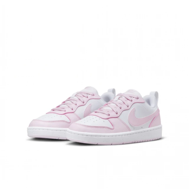 NIKE 耐吉NIKE 耐吉 Court Borough Low Recraft GS 大童 女鞋 休閒鞋 穿搭 粉紅(DV5456-105 ∞)