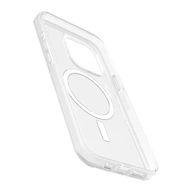 【OtterBox】iPhone 15 Pro Max 6.7吋 Symmetry Plus 炫彩幾何保護殼-透明(支援MagSafe)