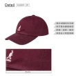 【KANGOL】WASHED 棒球帽(暗紅色)