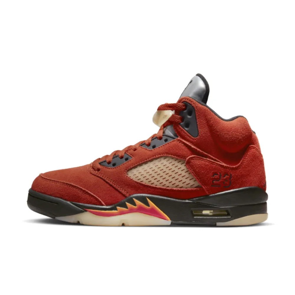 【NIKE 耐吉】WMNS AIR JORDAN 5 RETRO 女 籃球鞋-紅(DD9336800)