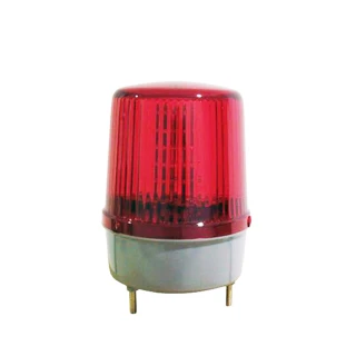 【昌運監視器】LD-99R18 AC220V 大型LED警報旋轉燈(含L鍍鋅鐵板支架及蜂鳴器)