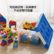 【Mua 姆兒選品】日本品牌收納箱透明收納箱中號(收納盒 玩具收納箱 彩色收納盒 衣物收納)