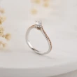 【PROMESSA】18分 18K金 小皇冠系列 鑽石戒指 / 求婚戒(港圍13)