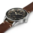 【HAMILTON 漢米爾頓旗艦館】卡其航空系列 Pioneer腕錶38mm(自動上鍊 中性 皮革錶帶 H76205530)