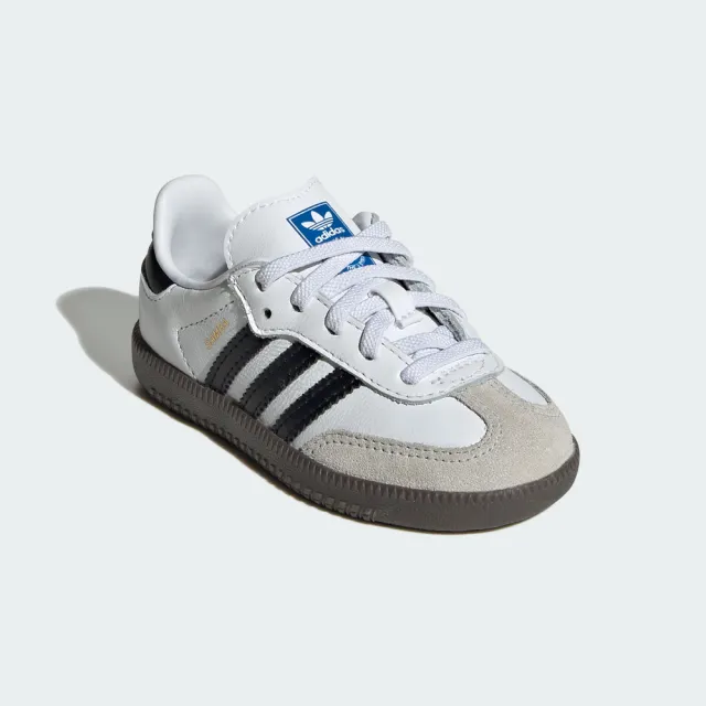 【adidas 官方旗艦】SAMBA OG 運動休閒鞋 滑板 復古 嬰幼童鞋 - Originals IE3679