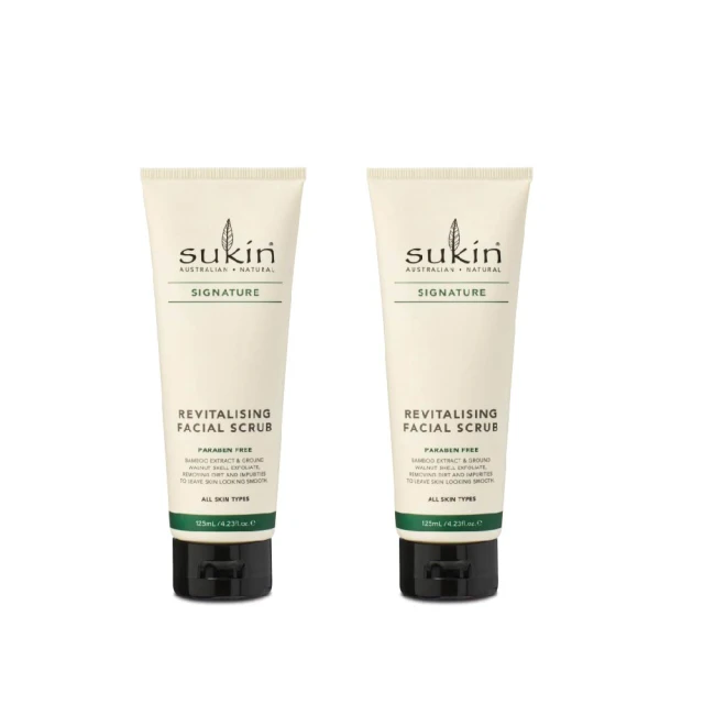 Sukin 經典臉部角質調理霜125ml 二入組(細緻磨砂調理 全膚質適用)