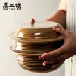 【萬土燒】日式雙蓋炊飯鍋/多功能燉煮陶鍋(1500ml)