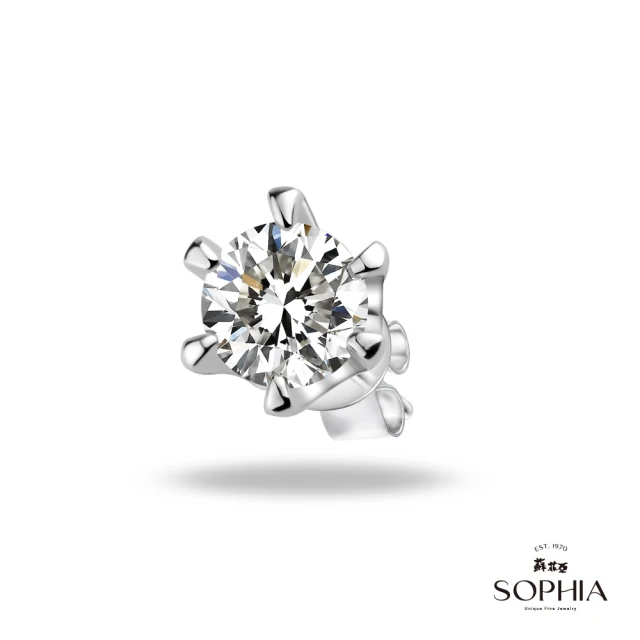蘇菲亞珠寶 14K玫瑰金 貝絲 珍珠鑽石耳環好評推薦