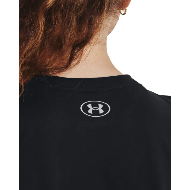 【UNDER ARMOUR】UA 女 Tech Graphic 短T-Shirt_1379488-001(黑色)