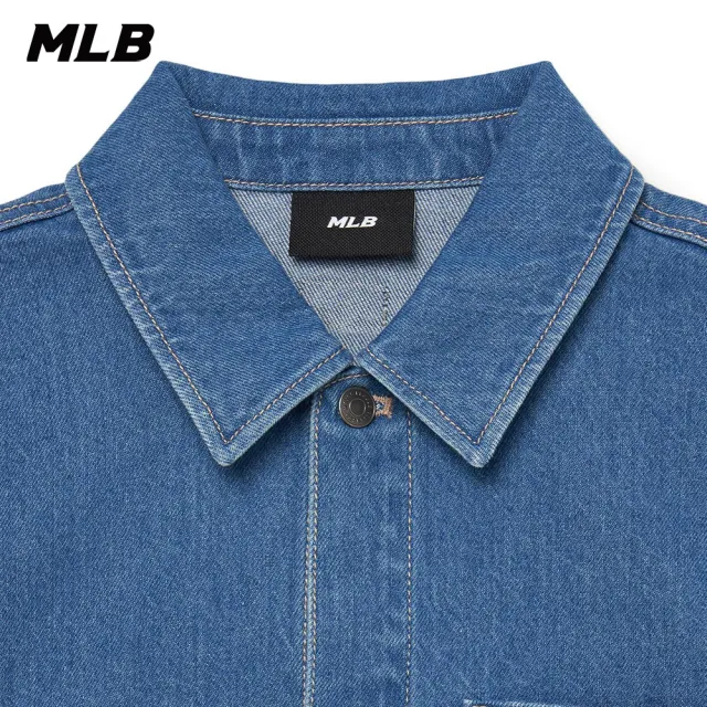 【MLB】牛仔丹寧襯衫 紐約洋基隊(3ADRR0134-50INS)