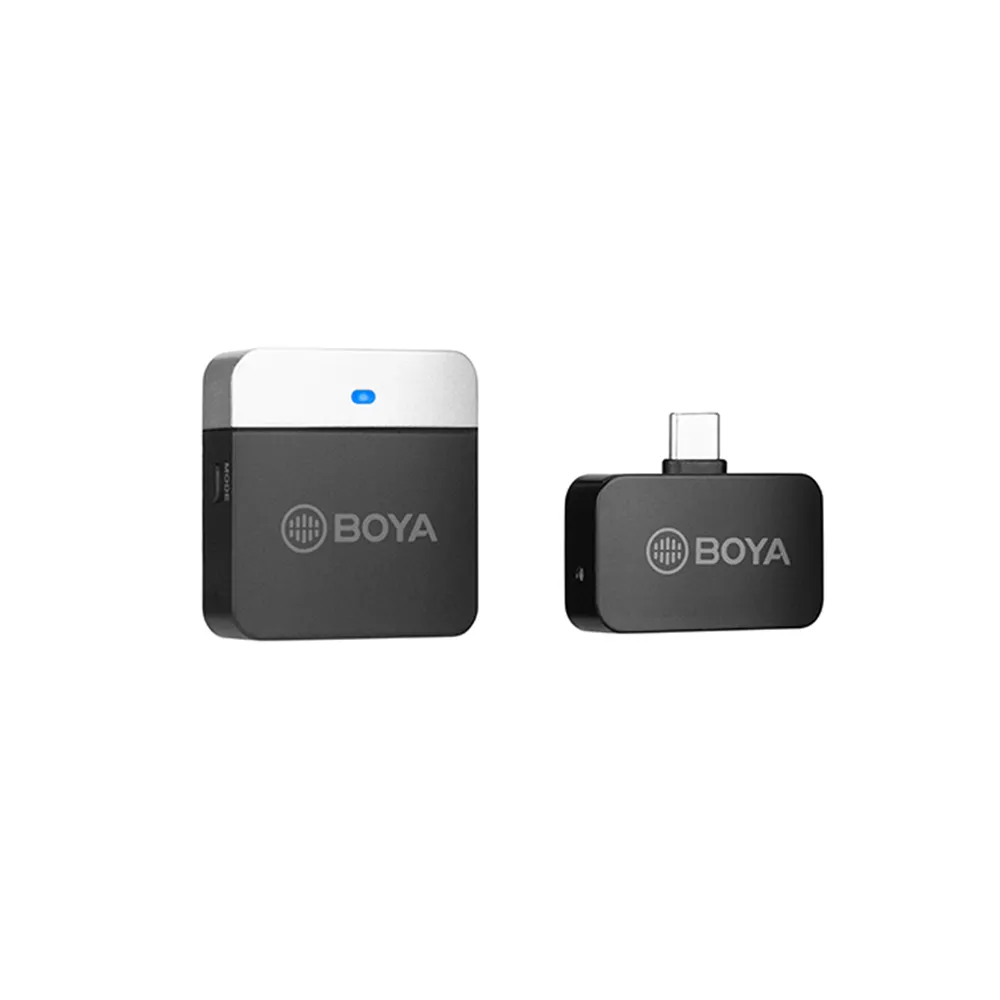 【BOYA 博雅】直插式可監聽麥克風 USB-C 接口(公司貨)