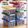 【Mua 姆兒選品】日本品牌收納箱透明收納箱中號小號2入組(收納盒 玩具收納箱 衣物收納)