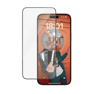 【PanzerGlass】iPhone 15 Plus 6.7吋 Screen Protector 2.5D 耐衝擊鋼化玻璃保貼(50%柔韌纖維材質)