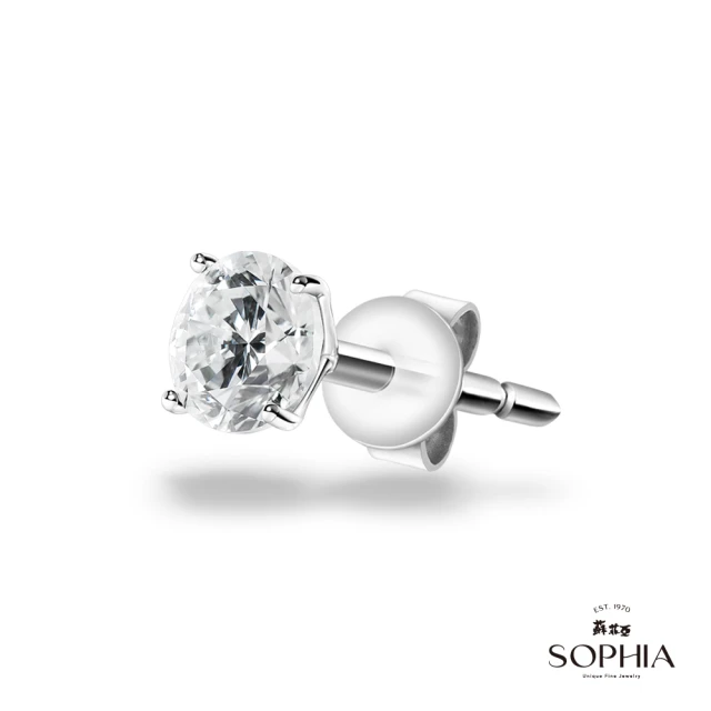蘇菲亞珠寶 18K金 娜拉 鑽石耳環優惠推薦