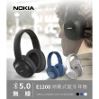 【NOKIA】諾基亞無線耳罩式藍牙耳機(E1200)