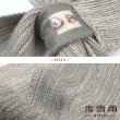 【MYVEGA 麥雪爾】羊毛珍珠造型保暖領巾-綠
