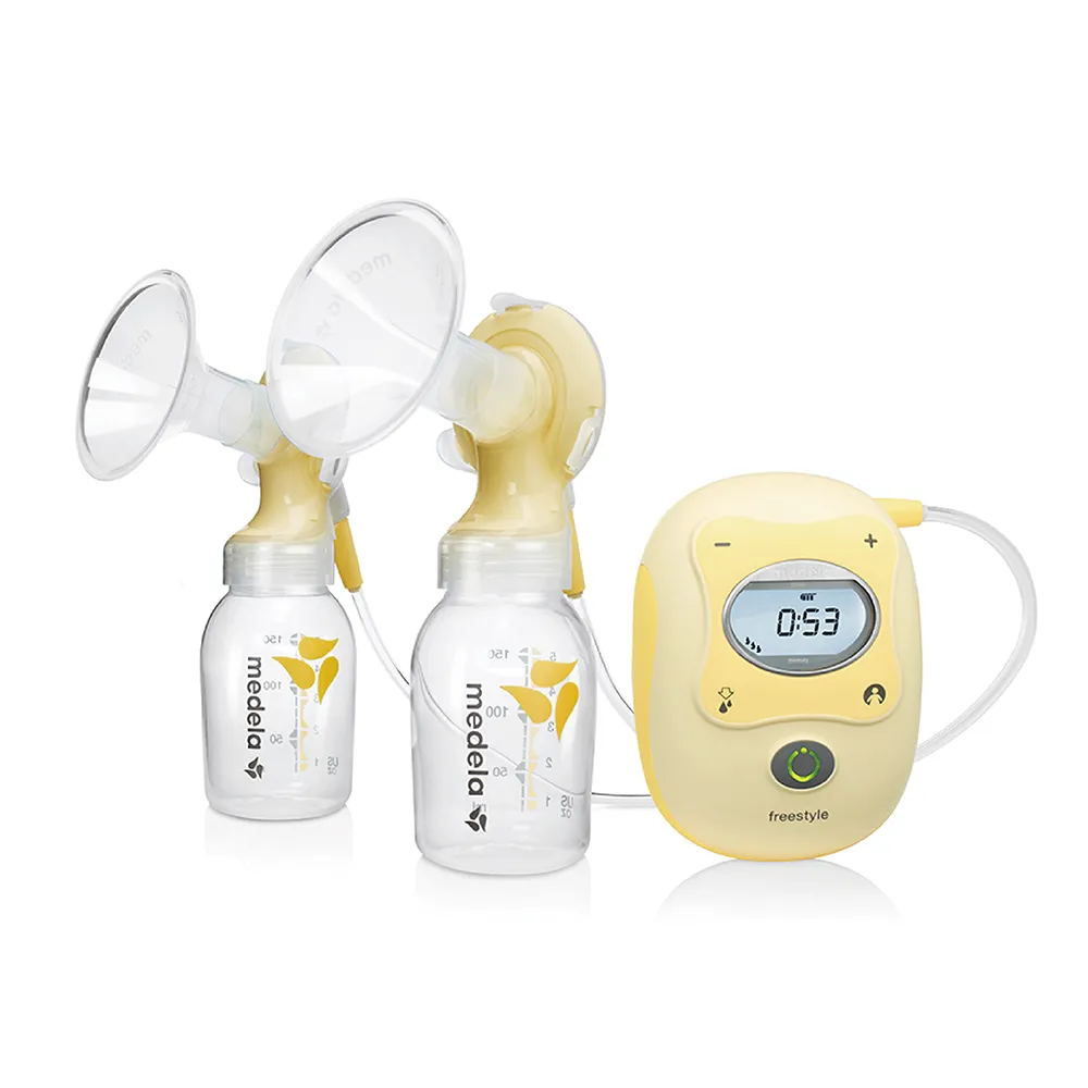 【Medela】美德樂Freestyle 飛韻雙邊電動吸乳器(大螢幕智能記憶)