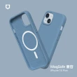 【RHINOSHIELD 犀牛盾】iPhone 15 Plus 6.7吋 SolidSuit MagSafe兼容 超強磁吸手機保護殼(經典防摔背蓋殼)