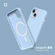【RHINOSHIELD 犀牛盾】iPhone 15 Plus 6.7吋 SolidSuit MagSafe兼容 超強磁吸手機保護殼(經典防摔背蓋殼)
