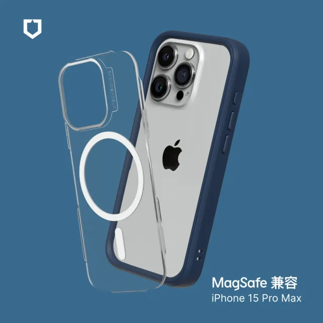 【RHINOSHIELD 犀牛盾】iPhone 15 Pro Max 6.7吋 Mod NX MagSafe兼容 超強磁吸手機保護殼(耐衝擊手機殼)